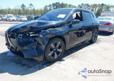 2024 BMW Ix M60 из США, поврежденный, VIN WB533CF06RCN40621